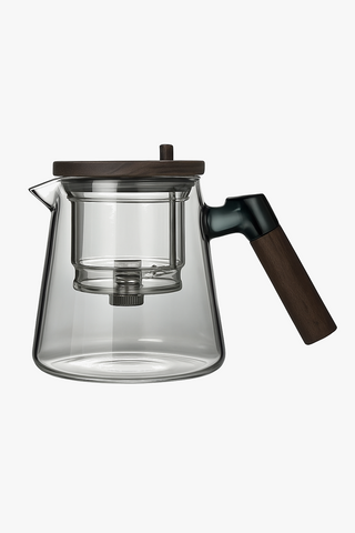 chinese glass teapot with infuser