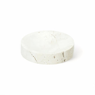 travertine stone bathroom set soap dispenser toothbrush holder luxury product view