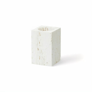 travertine stone bathroom set soap dispenser toothbrush holder luxury set view