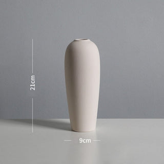 white ceramic vase modern graffiti art living room decoration product view