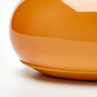 Cute donut orange table lamp — glass LED dimmable
