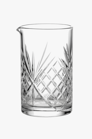 Embossed relief cocktail glasses, 700 ml