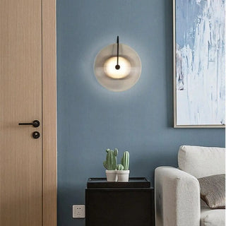 VERO glass wall sconce soft ambient warm light