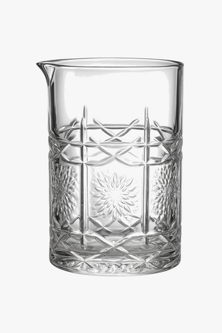 Embossed relief cocktail glasses, 700 ml