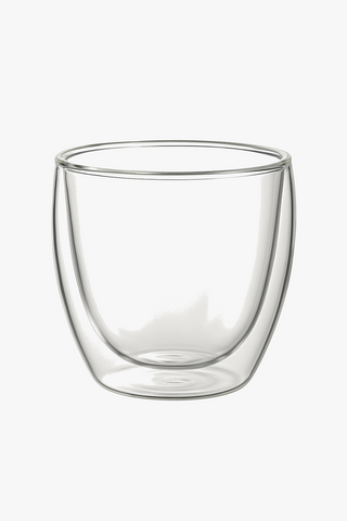 Ribbed whisky glasses