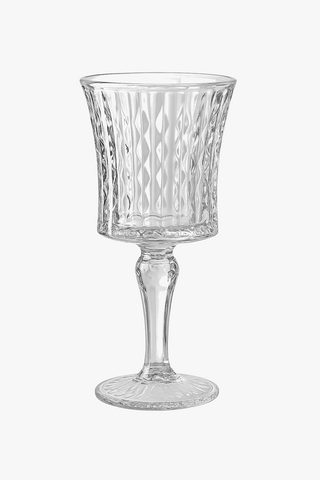 Crystal glass wine glasses