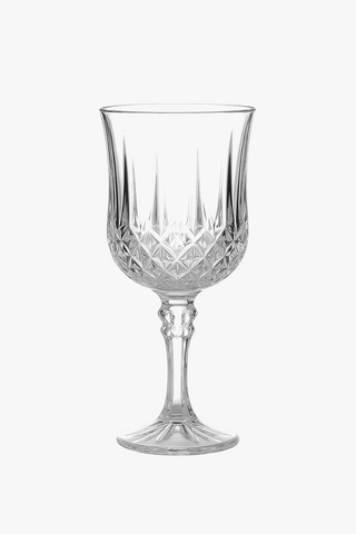 Crystal glass wine glasses