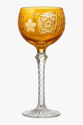 Engraved wine glasses