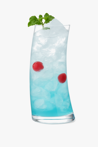 Ribbed crystal glass cocktail glasses
