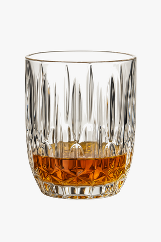 Vintage crystal glass drinking glasses
