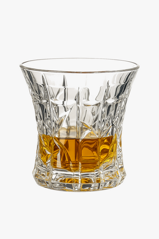 Vintage crystal glass drinking glasses