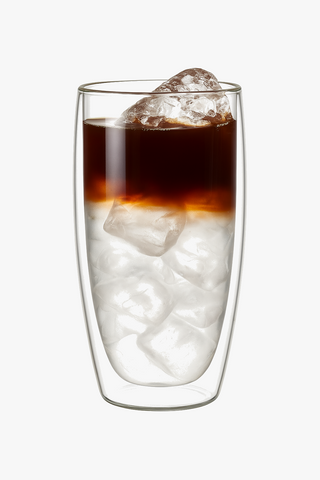 Double-wall whisky glasses, 450 ml