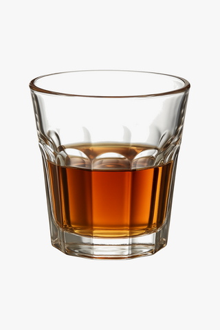 Vintage crystal glass drinking glasses