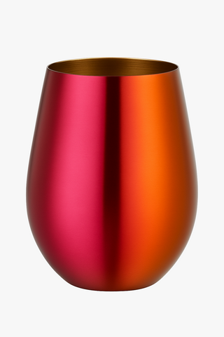 Stainless steel wine glasses, 500 ml