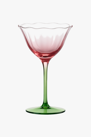 Retro crystal glass wine glasses, 130 ml