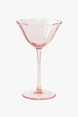 Vintage crystal glass wine glasses, 230 ml