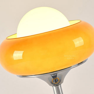 Glass Bauhaus iron lamp setting — vintage creative wide