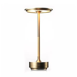 Vintage Belmonte lamp front — USB dimmable modern design