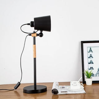 Nordic simple LED lamp wide — modern touch bedroom